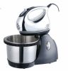 360degree rotation in work stand mixer with stainless steel bol